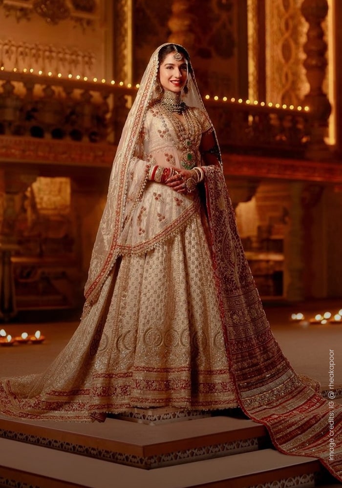 Radhika Merchant Wedding Lehenga From Abu Sandeep