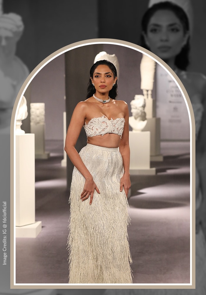 Sobhita Dhulipala in ivory coord set