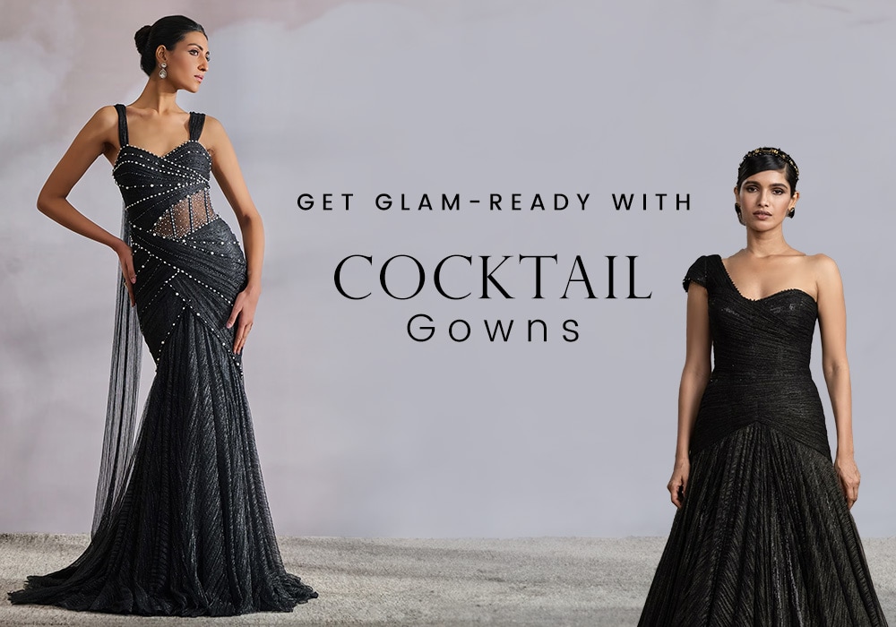 Shop Cocktail Gowns for Women Online at Aza Fashions