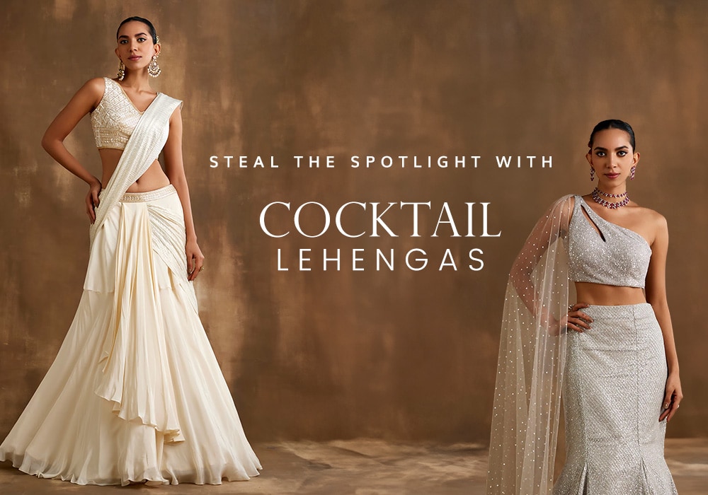 Cocktail Outfits | Shop Designer Lehengas Online