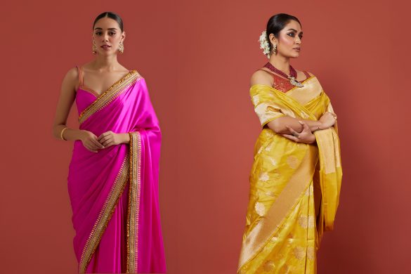 Ganesh Chatuthi Saree Styles for Women