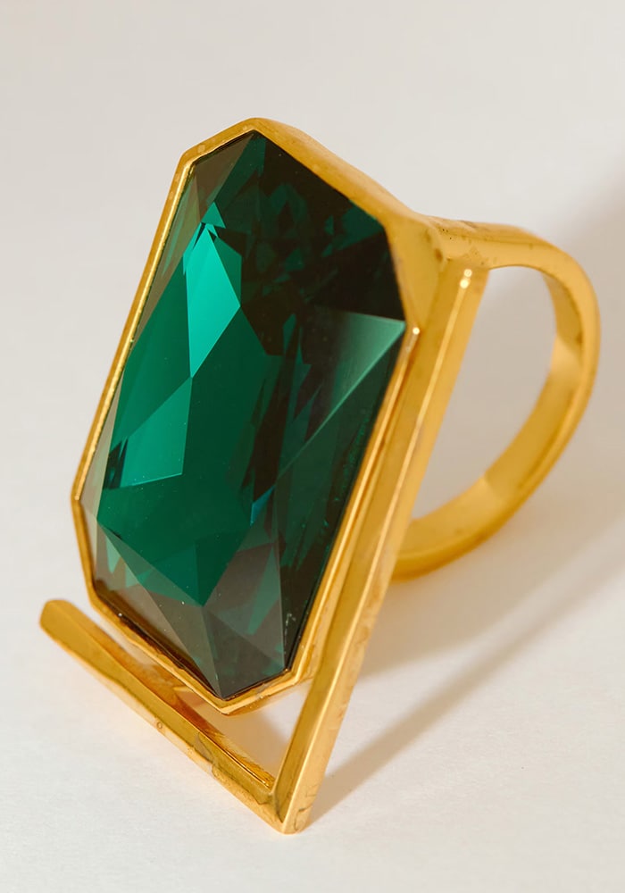 green gold ring aza approved celebrity styles