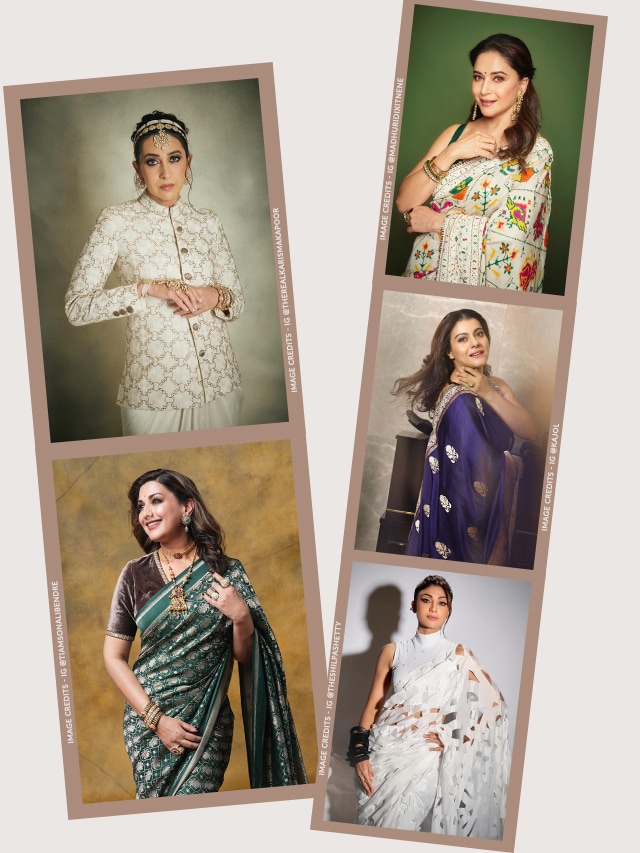 90’s Bollywood Divas and Their Tryst with Ethnic Wear