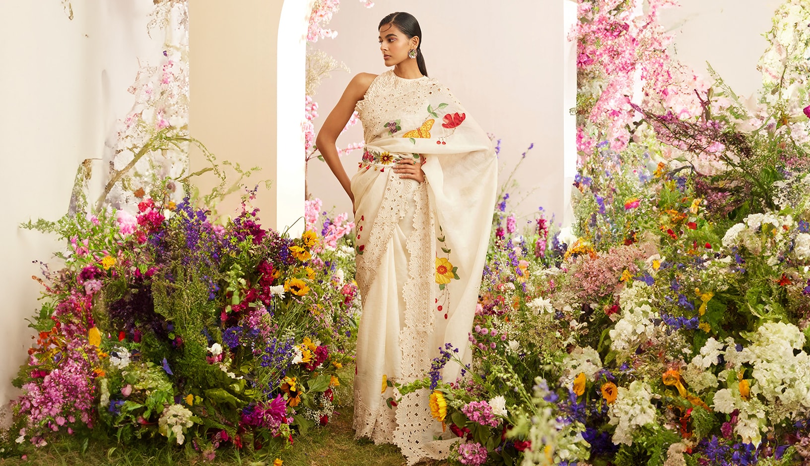 Blooming Floral Sarees