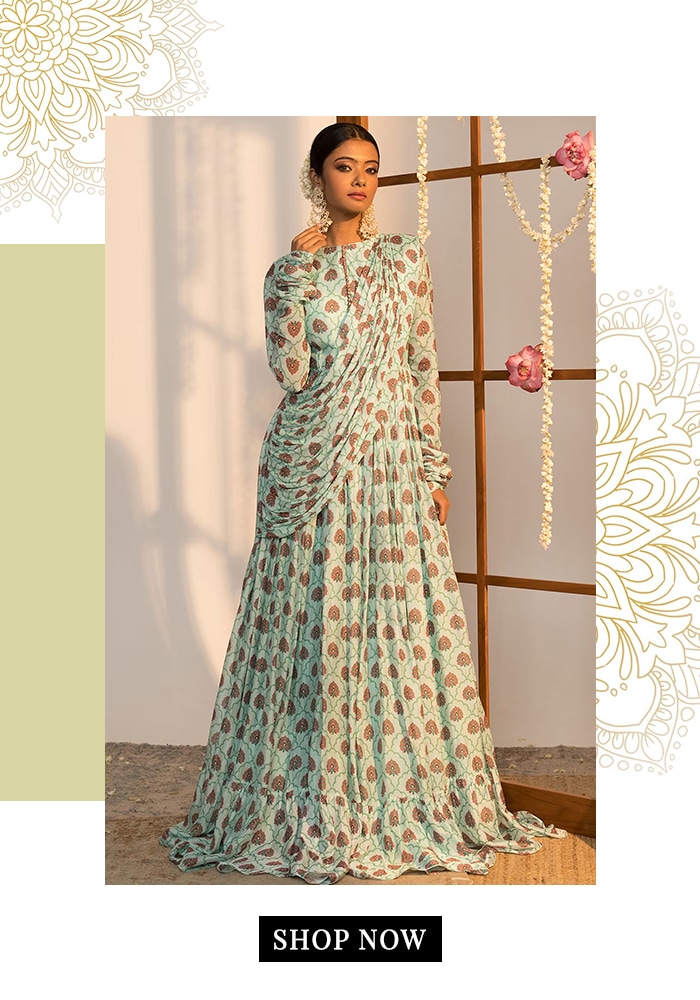 Sutra by sweta free flowing ethnic wear