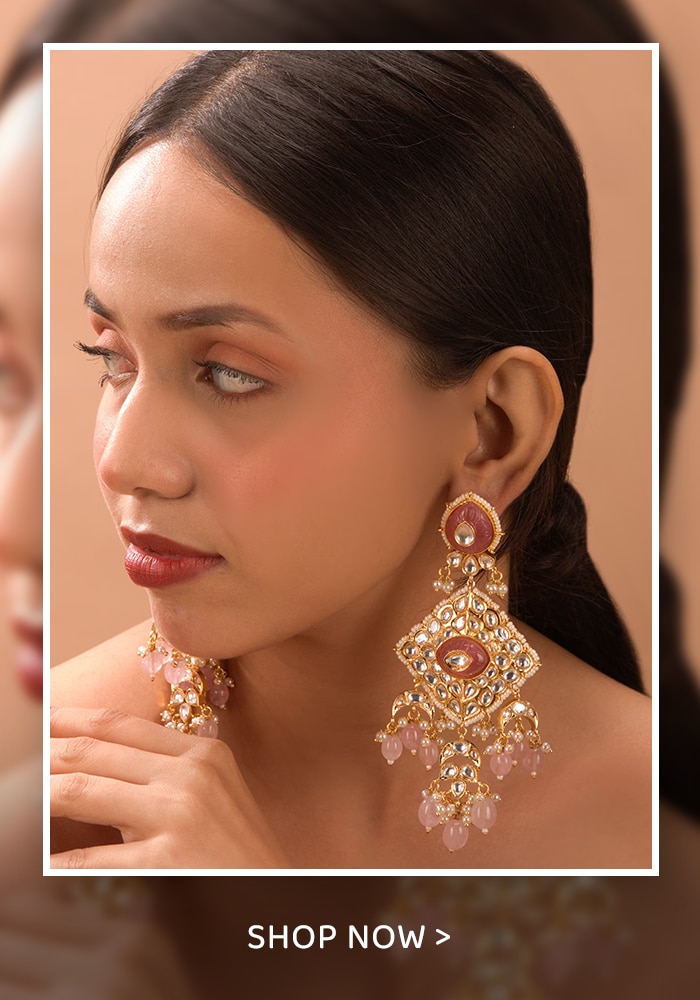 Kundan Jewellery Earrings