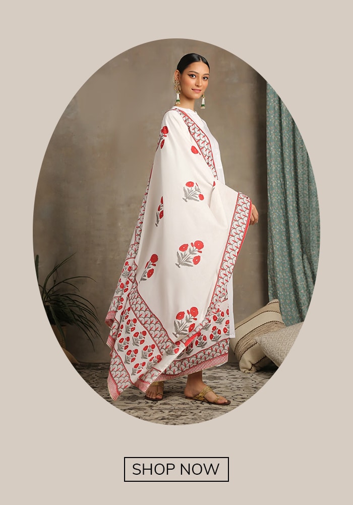 Maison Shefali Cotton Anarkali