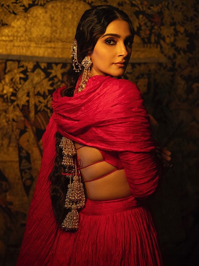 Sonam Kapoor’s Festive Wardrobe: A Celebration of Culture, Craft, and Elegance