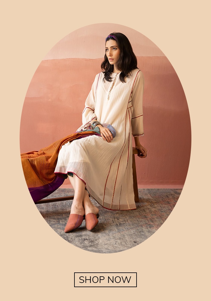 Swatti Kapoor White Kurta