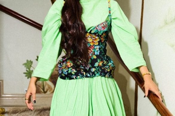 Sonam Kapoor in green dress