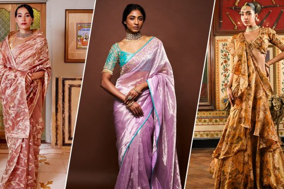 Trendiest Tissue Sarees