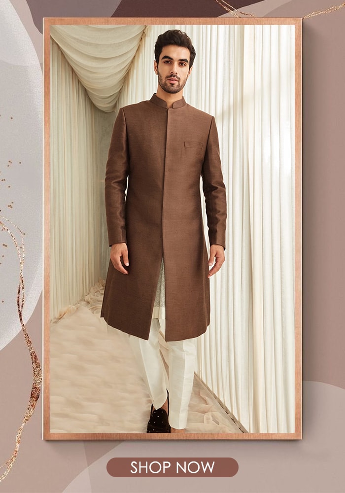 Silk Sherwani