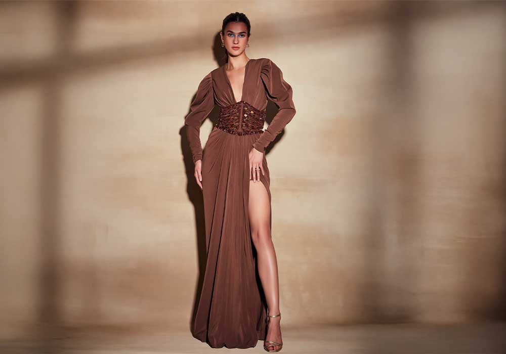 Mocha Mousse Gown