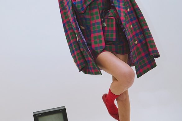 Shanaya Kapoor in Plaid skirt set, best dressed celeb of the week