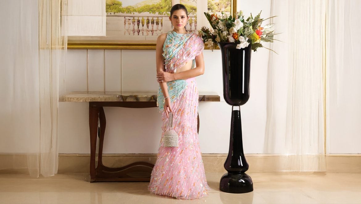 Poster Image Pastel shades in indian wedding fashion