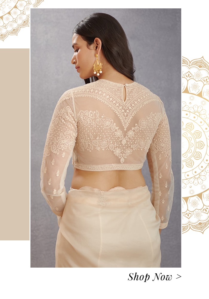 Bridal Blouse Back