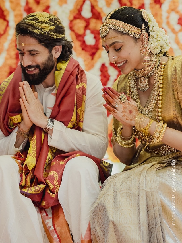 Sobhita Dhulipala’s Mesmerizing Wedding Looks: Embracing Tradition with Modern Elegance